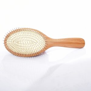 Escova de Cabelo de Bambu