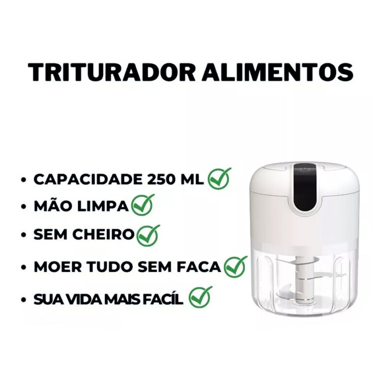 Processador triturador de alimentos elétrico Mini Power USB - Image 2