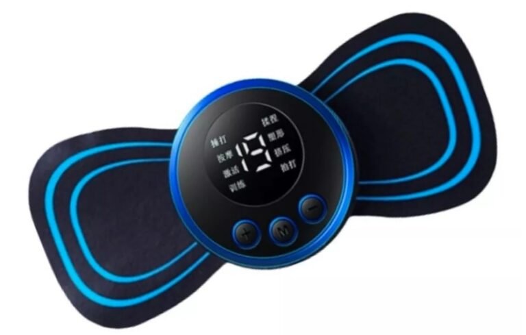 Mini massageador portátil de estimulação elétrica do pescoço EMS para alívio da dor muscular cervical - Image 2