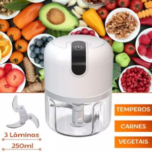 Processador triturador de alimentos elétrico Mini Power USB