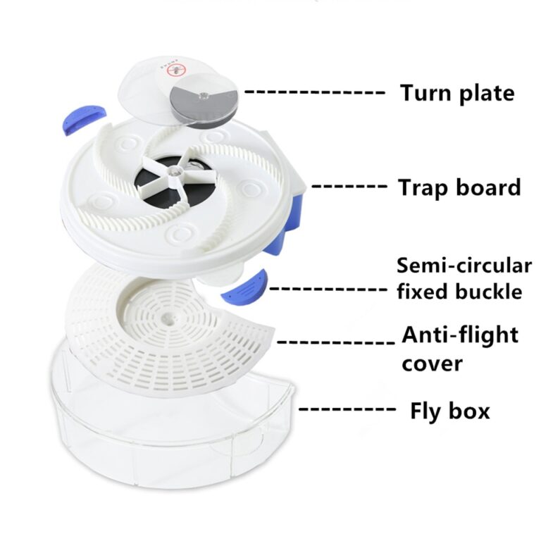 armadilha para moscasVersão atualizada USB Flytrap coletor automático de pragas mata-moscas dispositivo elétrico armadilha para moscas coletor de controle de rejeição de pragas de insetos - Image 4