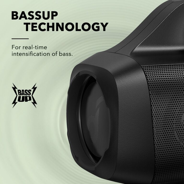 Alto-falante bluetooth externo Anker Soundcore Motion Boom com drivers de titânio, tecnologia BassUp, IPX7 à prova d'água, tempo de reprodução 24 horas - Image 6