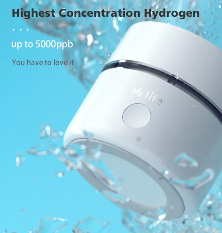 Garrafa geradora de água de hidrogênio de alto desempenho H2Life DuPont SPE+PEM Fabricante de câmara dupla Copo lonizador + dispositivo de inalação H2 - Image 6