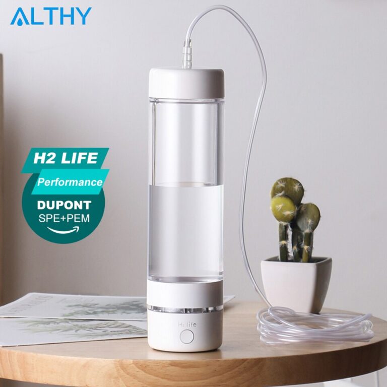 Garrafa geradora de água de hidrogênio de alto desempenho H2Life DuPont SPE+PEM Fabricante de câmara dupla Copo lonizador + dispositivo de inalação H2 - Image 5