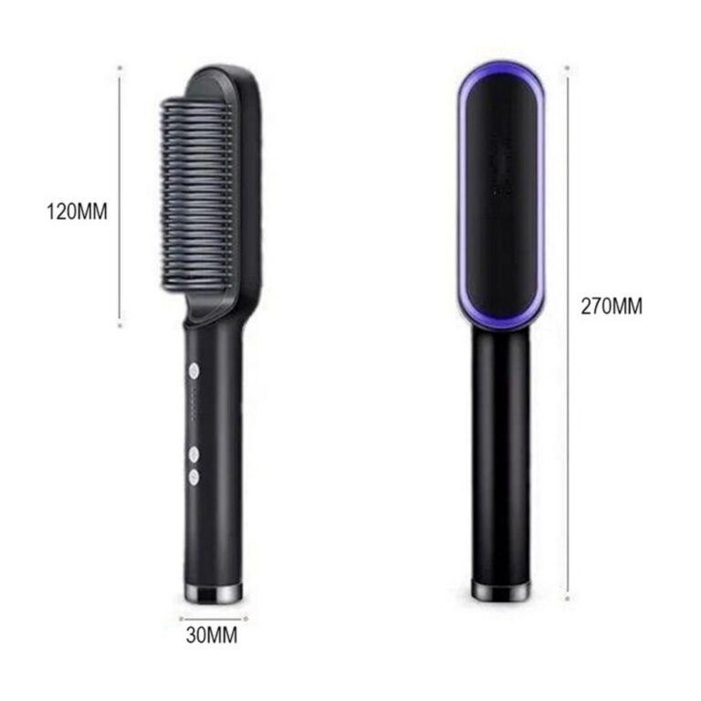 Escova Alisadora Anion Hair Pro 3 em 1 , Secador, Chapinha e Modelador de Cachos Bivolt Envia cor aleatória - Image 3