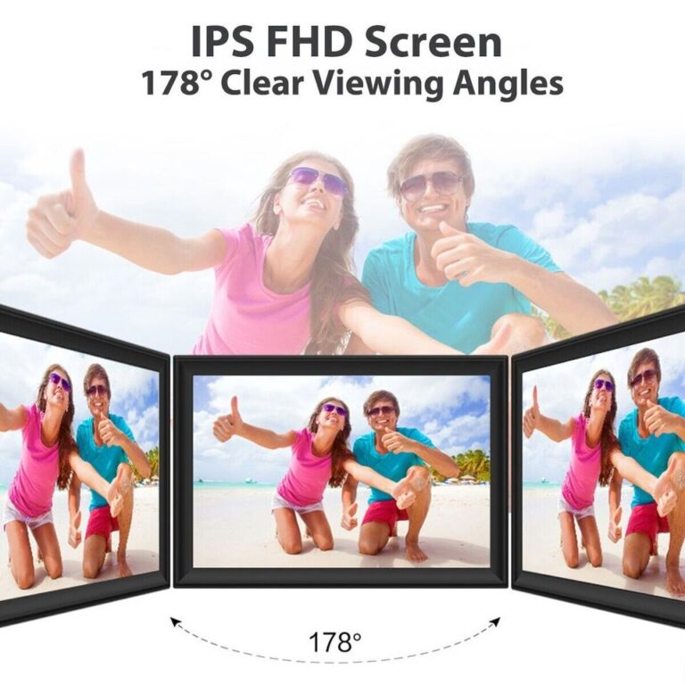 Moldura fotográfica digital Frameo 2.4G/5G WiFi 10,5" IPS 1920 x 1280 tela de toque Full HD - Image 3