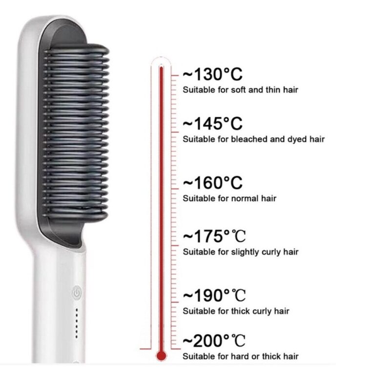 Escova Alisadora Anion Hair Pro 3 em 1 , Secador, Chapinha e Modelador de Cachos Bivolt Envia cor aleatória - Image 2