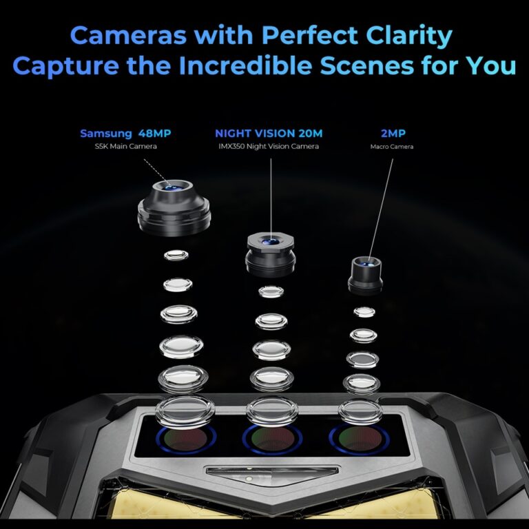 celular indestrutível Oukitel WP26 Rugged Cell Phone 10000mAh, 8GB, 256GB, Smartphone 48MP+20MP Night Camera, Mobile Phone, MTK P90 - Image 4