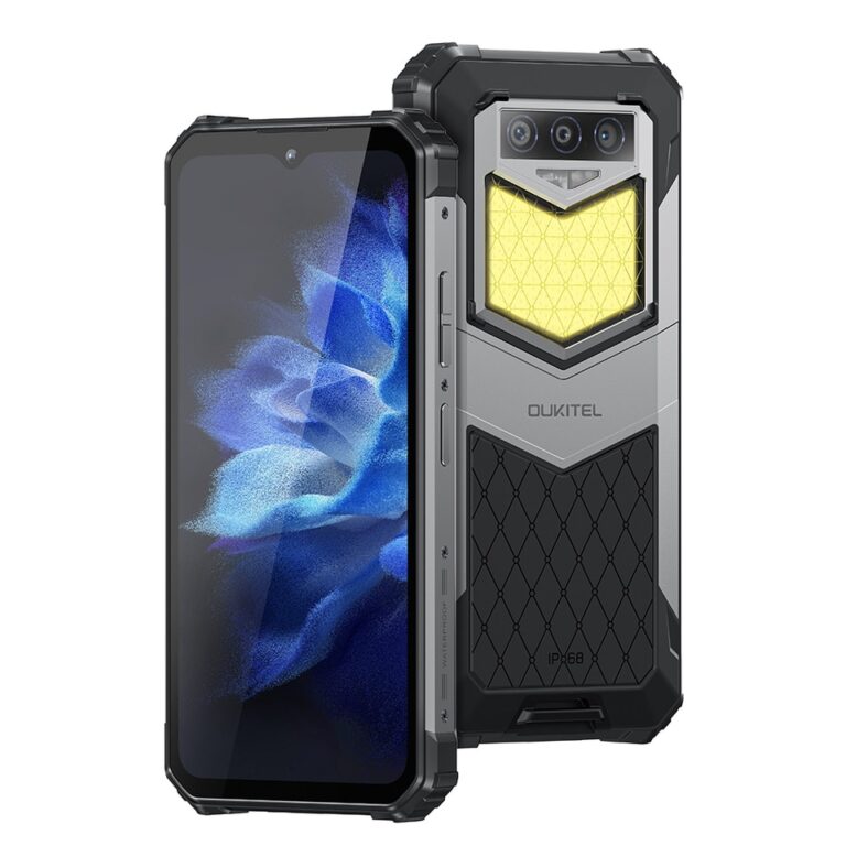 celular indestrutível Oukitel WP26 Rugged Cell Phone 10000mAh, 8GB, 256GB, Smartphone 48MP+20MP Night Camera, Mobile Phone, MTK P90