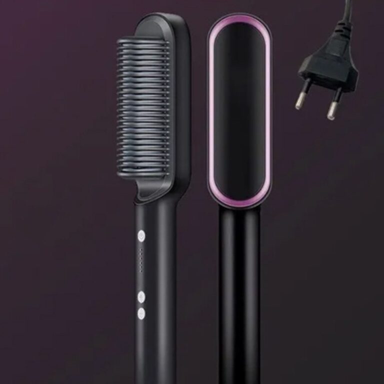 Escova Alisadora Anion Hair Pro 3 em 1 , Secador, Chapinha e Modelador de Cachos Bivolt Envia cor aleatória - Image 4