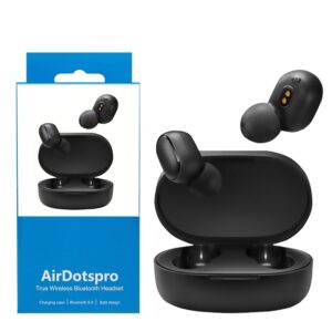 Fone de ouvido Bluetooth para esportes ao ar livre sem fio 5.0 com compartimento de carregamento Power Touch Control Fones de ouvido