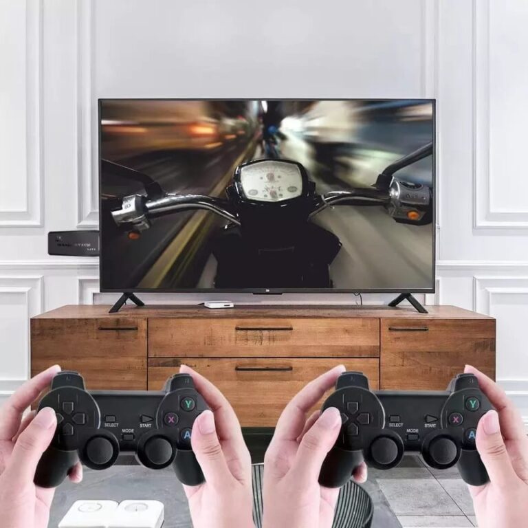 Videogame Stick 10mil Jogos 64gb 2 Controles Sem Fio Console Original Portátil Retro Antigo - Image 6