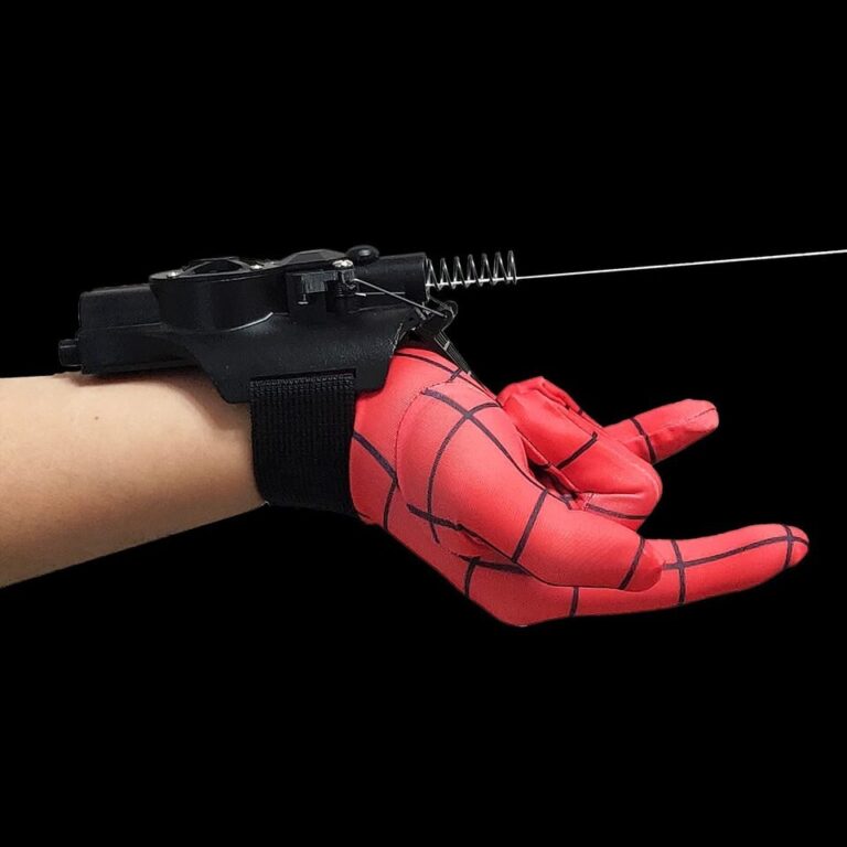 ML Legends Spiderman Web Shooter Wrist Toy-Rope Launcher Superhero Role-Play Cosplay Peter Parker Props Luvas Presente para Crianças - Image 3