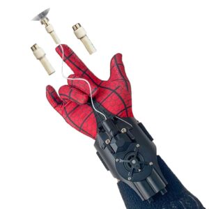 ML Legends Spiderman Web Shooter Wrist Toy-Rope Launcher Superhero Role-Play Cosplay Peter Parker Props Luvas Presente para Crianças
