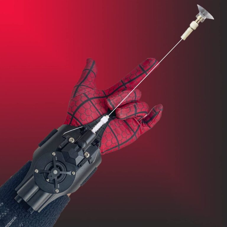 ML Legends Spiderman Web Shooter Wrist Toy-Rope Launcher Superhero Role-Play Cosplay Peter Parker Props Luvas Presente para Crianças - Image 2