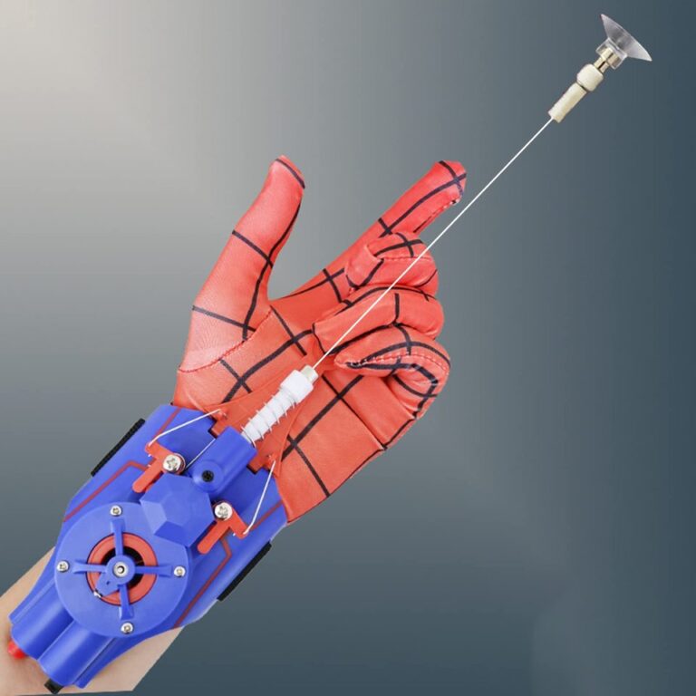 ML Legends Spiderman Web Shooter Wrist Toy-Rope Launcher Superhero Role-Play Cosplay Peter Parker Props Luvas Presente para Crianças - Image 6