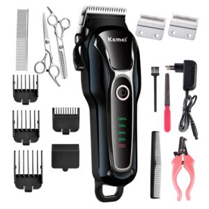 100-240 v recarregável profissional aparador de pêlos de cão para gato máquina de aliciamento máquina removedor de pêlos animal máquina de cortar cabelo para animal de estimação