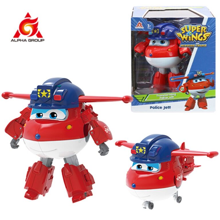 Super Wings 5 Polegadas Transforming Jett Dizzy Donnie Deformação Avião Robô Figuras de Ação Transformação Animação Brinquedos para Crianças - Image 24