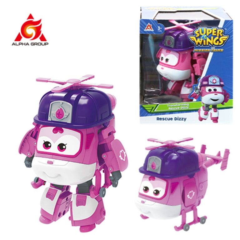 Super Wings 5 Polegadas Transforming Jett Dizzy Donnie Deformação Avião Robô Figuras de Ação Transformação Animação Brinquedos para Crianças - Image 29