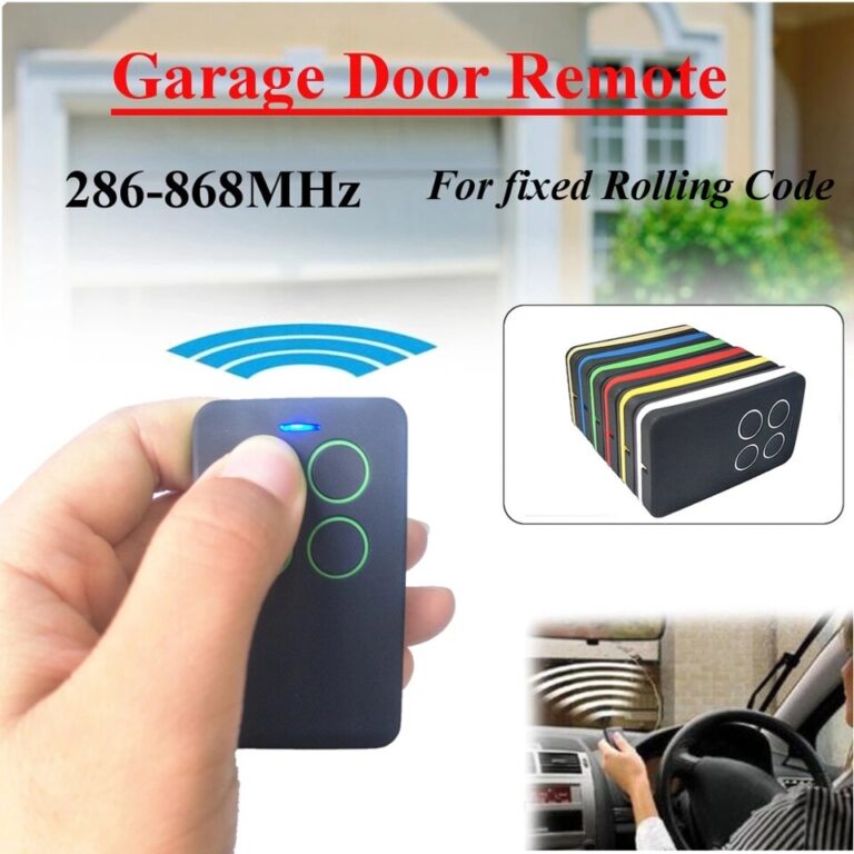 Controle de portão para porta de garagem, duplicador de controle remoto, 433.92mhz 868.3mhz, abridor de porta para código de rolamento fixo - Image 2