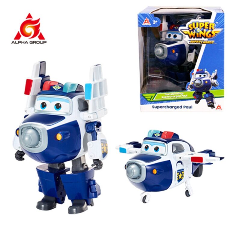 Super Wings 5 Polegadas Transforming Jett Dizzy Donnie Deformação Avião Robô Figuras de Ação Transformação Animação Brinquedos para Crianças - Image 4