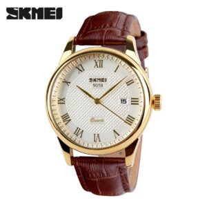 Relógios masculinos de marca de luxo Relógio de quartzo Skmei Moda Casual Negócios Relógios de pulso à prova d'água Relógio masculino Relogio Masculino