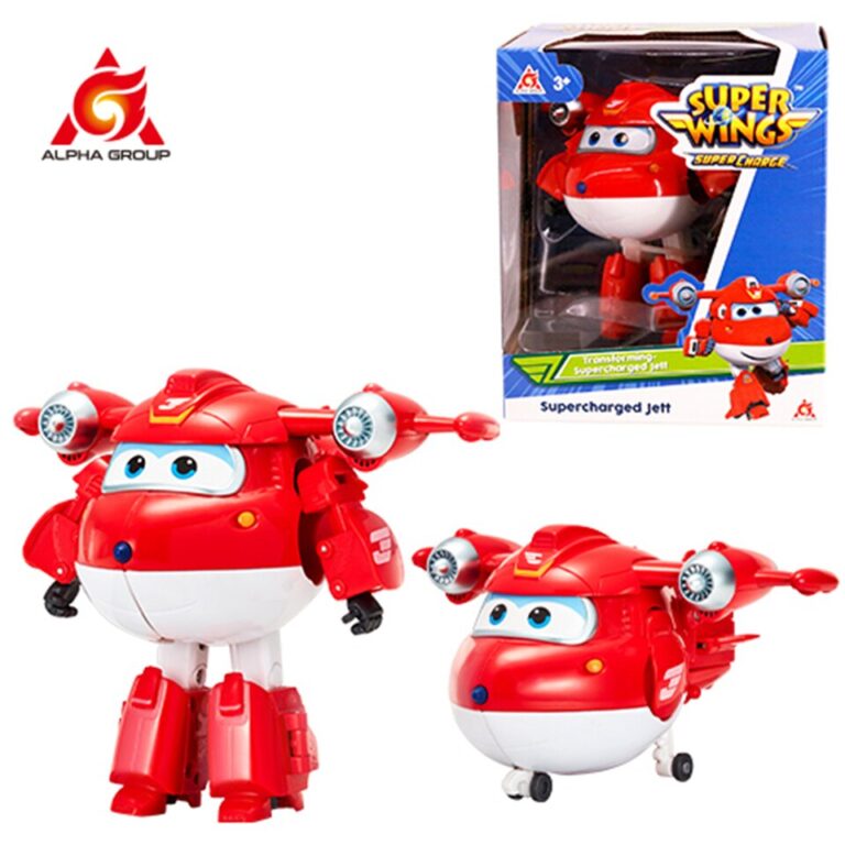 Super Wings 5 Polegadas Transforming Jett Dizzy Donnie Deformação Avião Robô Figuras de Ação Transformação Animação Brinquedos para Crianças - Image 18