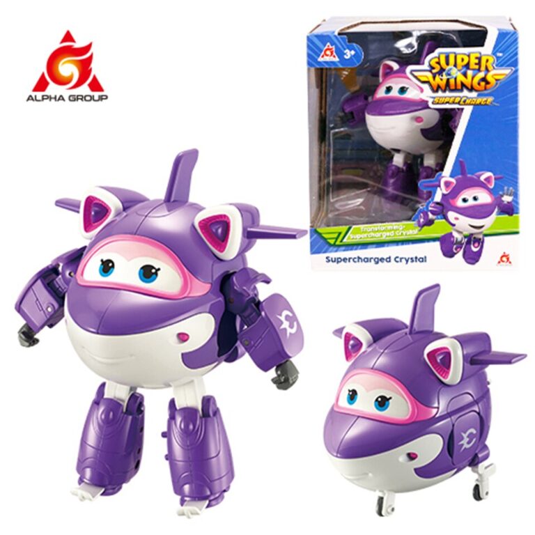 Super Wings 5 Polegadas Transforming Jett Dizzy Donnie Deformação Avião Robô Figuras de Ação Transformação Animação Brinquedos para Crianças - Image 19