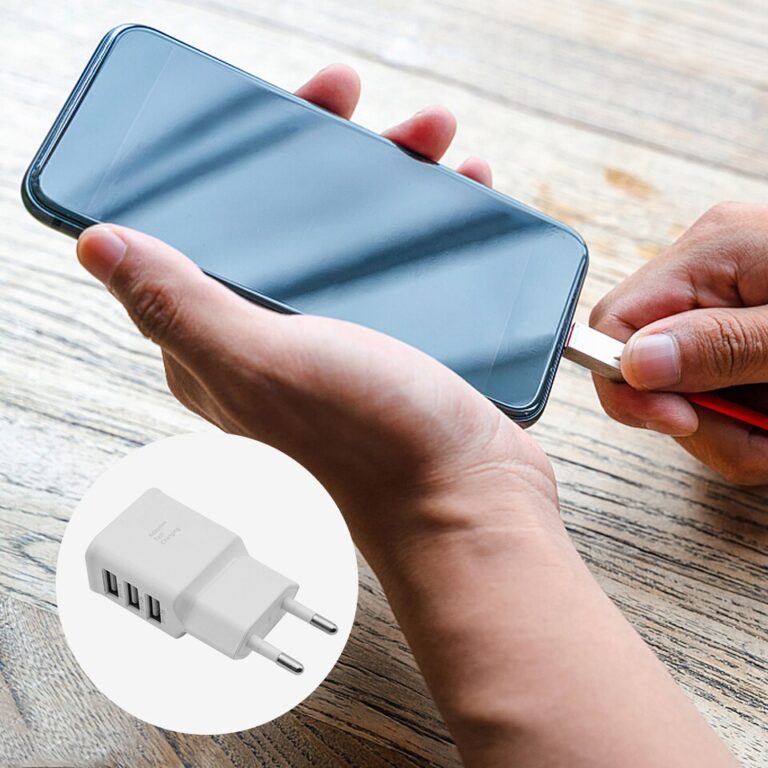 Carregador de telefone universal 5V 2A Adaptador de carregamento rápido universal 3 USB Carregador portátil para Samsung UE/EUA Plugue - Image 14