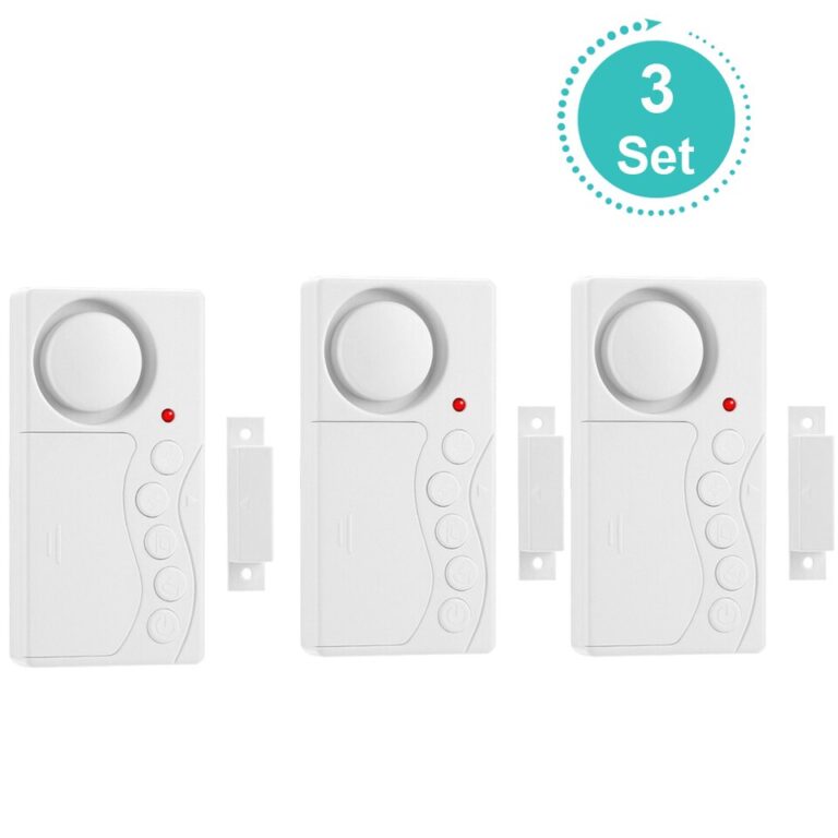 Sensor de abertura de porta Hollarm Temporizador sem fios Alarme de porta Anti-roubo Porta Janela Alarme de segurança Frigorífico Sensor de porta - Image 3