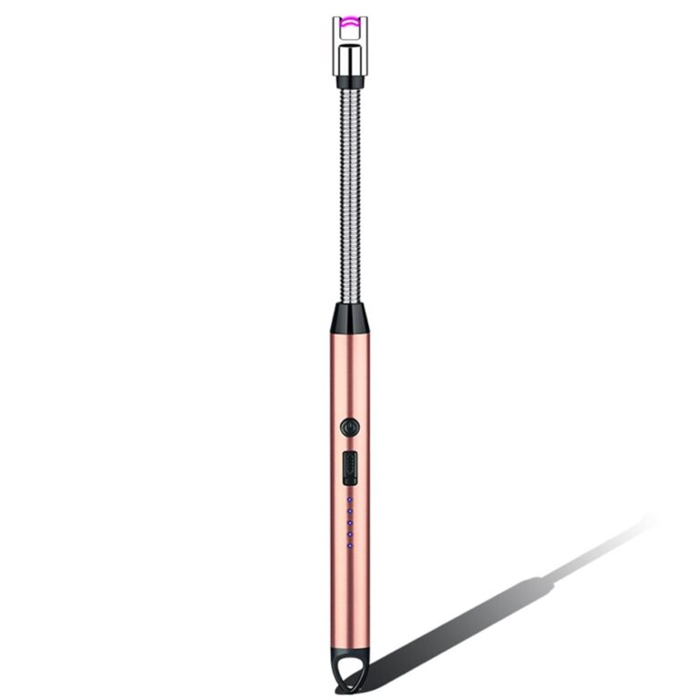 Cozinha à prova de vento Isqueiro elétrico USB Vela longa Churrasco Fogão a gás Pistola de ignição Camping Arco recarregável Isqueiro de plasma sem chama - Image 6