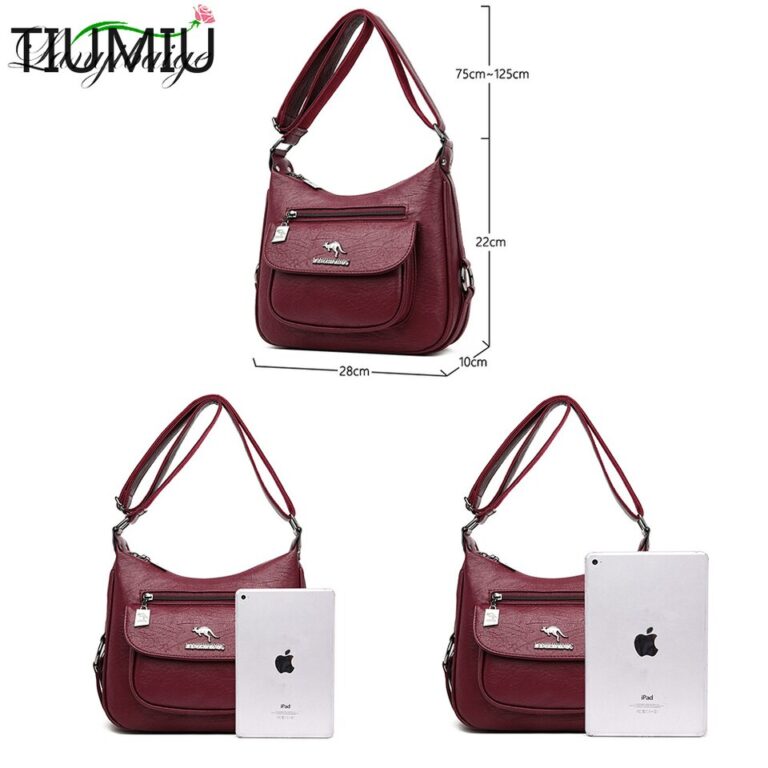 Bolsas de luxo TIUMIU Bolsas femininas de designer bolsas de couro macio para mulheres bolsa mensageiro crossbody bolsa feminina bolsa de ombro vintage - Image 5