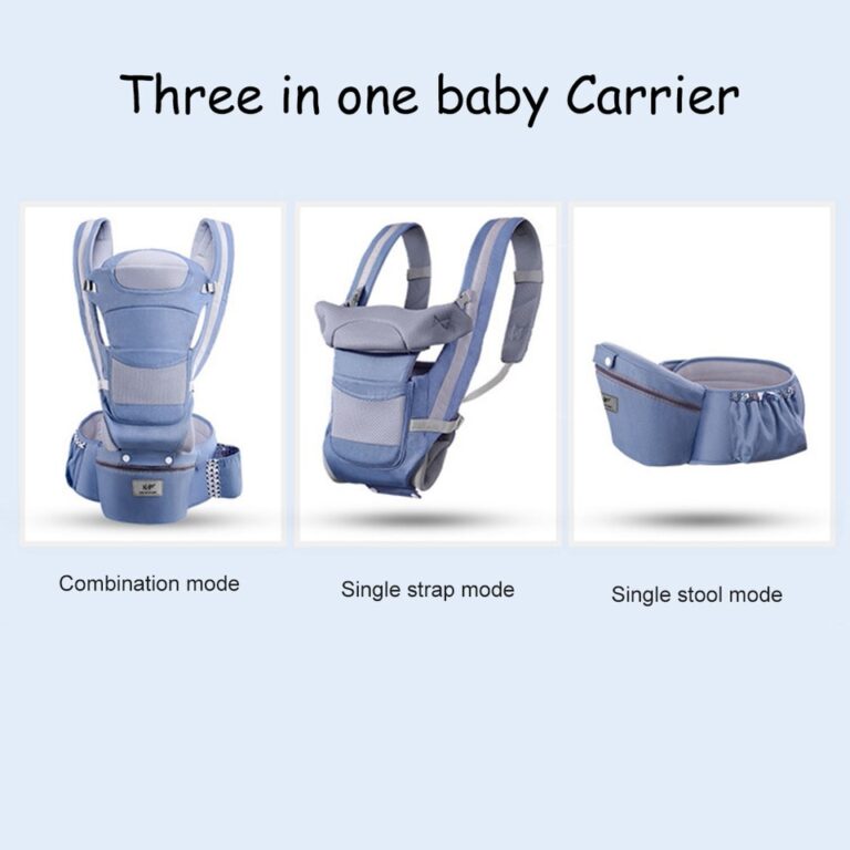 Recém-nascido 0-48 meses Porta-bebês ergonômico Porta-bebé infantil 3 em 1 Tipo canguru ergonômico voltado para a frente - Image 6