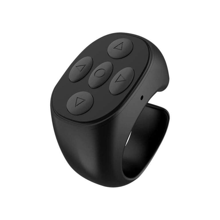 Artefato preguiçoso de selfie móvel sem fio compatível com bluetooth para tiktok controle remoto anel foto girando controladores de página - Image 4