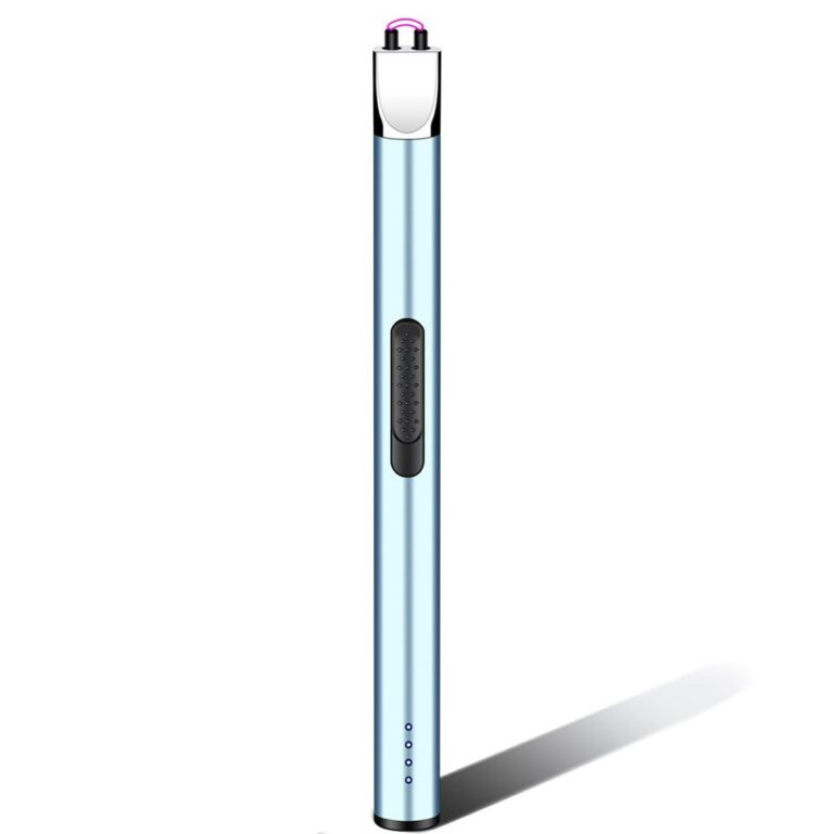 Mini isqueiro elétrico de pulso elétrico sem chama, vela recarregável USB, fogão a gás, pistola de ignição, caixa de presente - Image 7