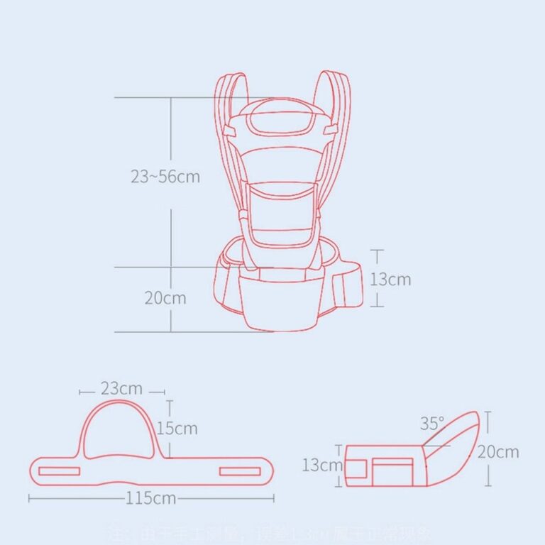 Recém-nascido 0-48 meses Porta-bebês ergonômico Porta-bebé infantil 3 em 1 Tipo canguru ergonômico voltado para a frente - Image 5