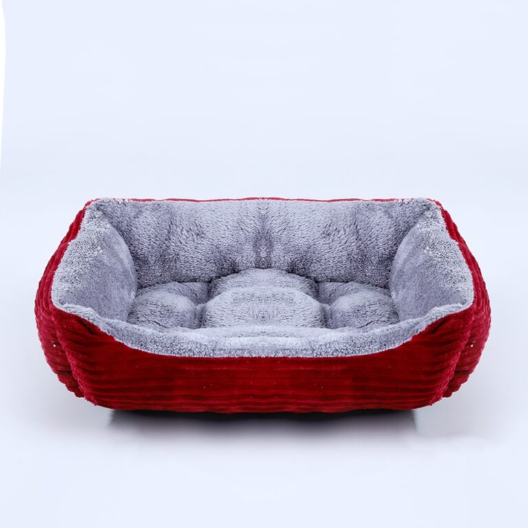 Cama para cachorro, gato, quadrada, de pelúcia, canil, médio, pequeno, sofá-cama, almofada para animais de estimação, calmante, cama para cães, casa, suprimentos para animais de estimação, acessórios - Image 14