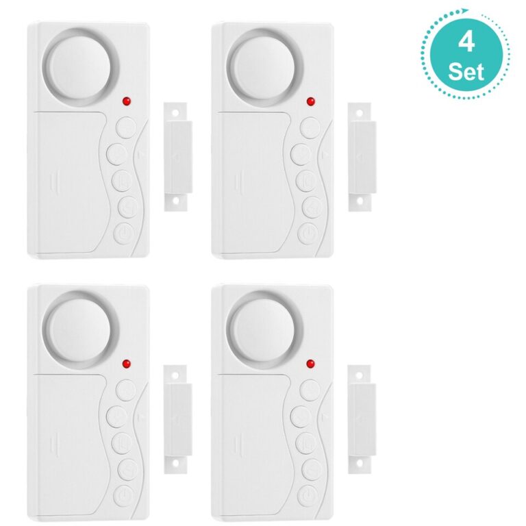 Sensor de abertura de porta Hollarm Temporizador sem fios Alarme de porta Anti-roubo Porta Janela Alarme de segurança Frigorífico Sensor de porta - Image 4