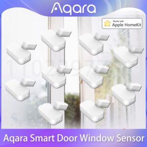 Original Aqara porta janela sensor ZigBee conexão sem fio sensor de porta inteligente MCCGQ11LM trabalho com XiaoMi Home HomeKit APP