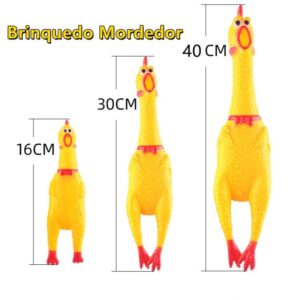 Cachorro de estimação de borracha mordedor de galinha de frango faz barulho/brinquedos para cachorro