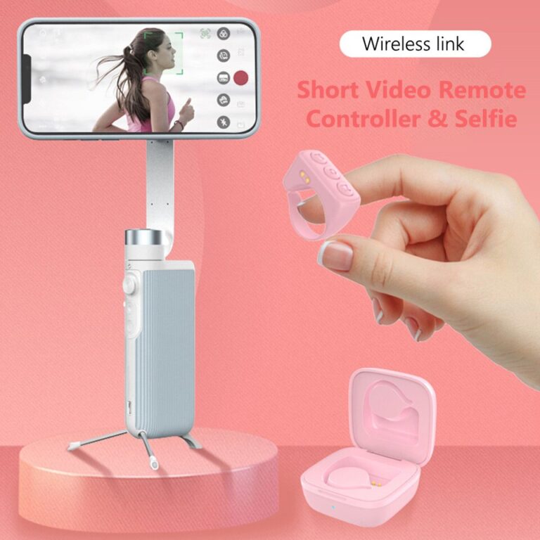 Anel sem fio bluetooth controle remoto telefone selfie controlador de vídeo dedo página turner navegar selfie obturador para android ios - Image 3