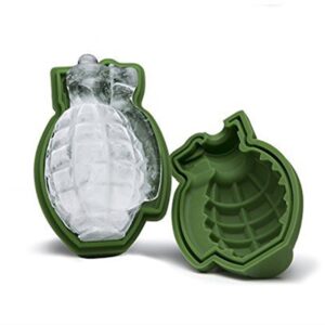 Molde de cubo de gelo em forma de granada 3D, fabricante de sorvete, barra de festa, bebidas, bandejas de silicone, moldes, ferramenta de barra de cozinha, utensílios de cozinha, máquina de gelo