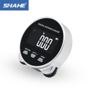 Shahe display lcd régua digital tipo-c fita métrica eletrônica com ferramenta de medição de comprimento portátil recarregável de alta precisão