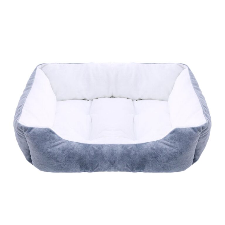 Cama para cachorro, gato, quadrada, de pelúcia, canil, médio, pequeno, sofá-cama, almofada para animais de estimação, calmante, cama para cães, casa, suprimentos para animais de estimação, acessórios - Image 11