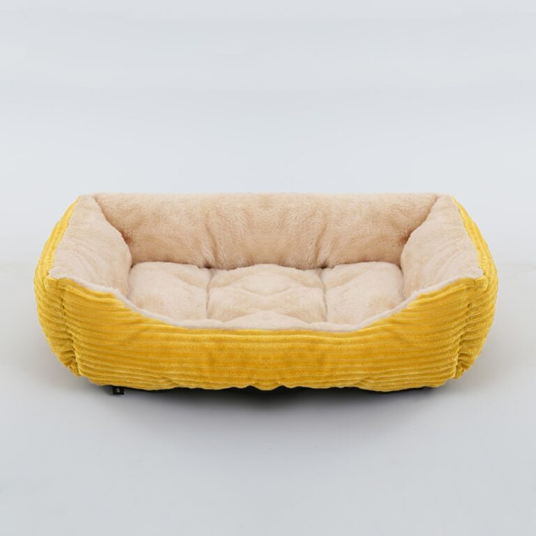 Cama para cachorro, gato, quadrada, de pelúcia, canil, médio, pequeno, sofá-cama, almofada para animais de estimação, calmante, cama para cães, casa, suprimentos para animais de estimação, acessórios - Image 16