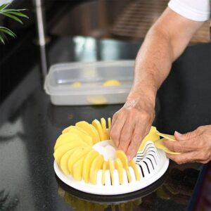 Rack de Batatas Fritas Faça Você Mesmo Microondas Baixas Calorias Forno Sem Gordura Máquina de Batatas Fritas Utensílios de Cozinha Utensílios de Assar Assadeiras e Panelas Máquina de Snacks