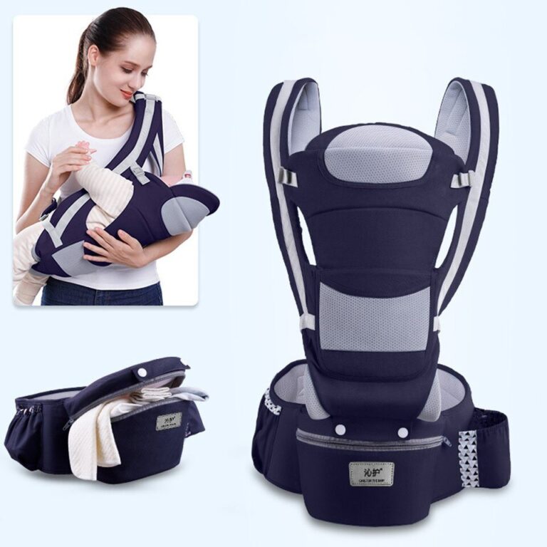 Recém-nascido 0-48 meses Porta-bebês ergonômico Porta-bebé infantil 3 em 1 Tipo canguru ergonômico voltado para a frente - Image 14