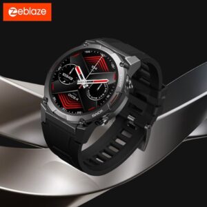 Relógio inteligente para chamadas de voz Zeblaze VIBE 7 PRO Tela AMOLED de 1,43 polegadas Chamadas telefônicas de alta fidelidade Relógio de resistência de nível militar