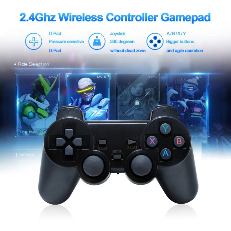 Console de jogos 4/2 gamepad 4K GD10 Game Stick HD Output TV Game Stick 2.4G Dual Handle Console de videogame portátil para simuladores - Image 11