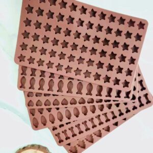 Molde para Chocolate Fudge Cubo de Gelo Molde de Silicone Cenoura Estrela Árvore de Natal Ossos Molde de Peixe do Amor
